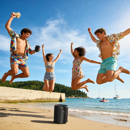 Portable Bluetooth Speaker, IPX7 Waterproof Wireless Speaker