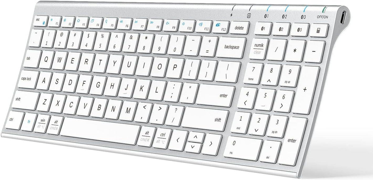 Bluetooth Keyboard, Universal Bluetooth 5.1 Wireless Keyboard