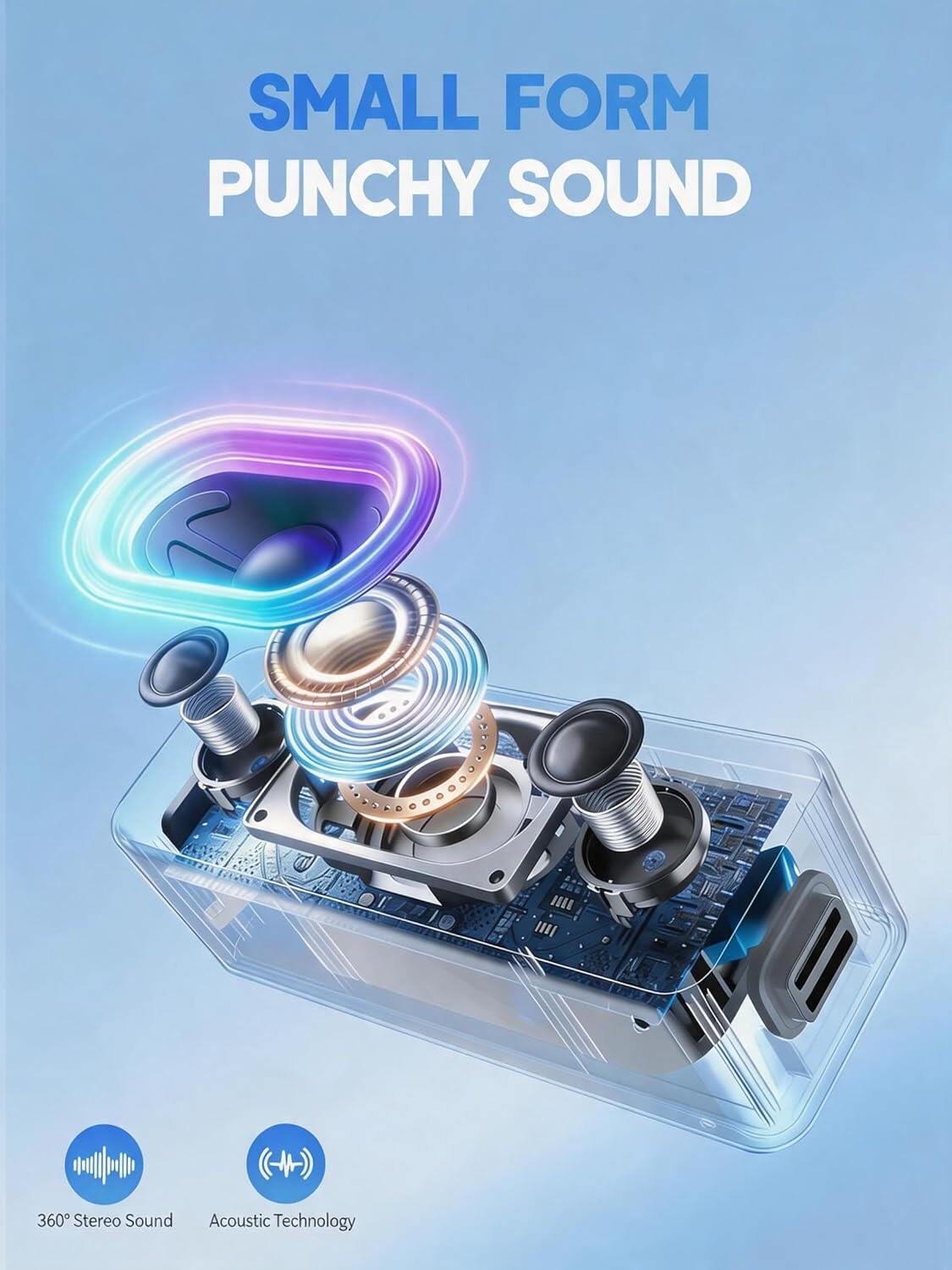 Bluetooth Speaker, Wireless Portable Outdoor Speakers