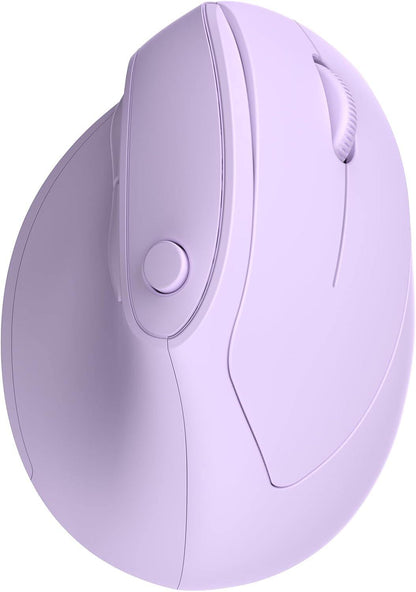 Ergonomic Mouse, USB+Bluetooth Dual Connection, Wireless Vertical Mouse