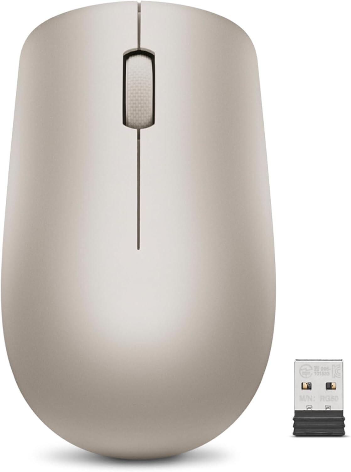 Wireless Mouse with Battery, Ergonomic for Left or Right Hand