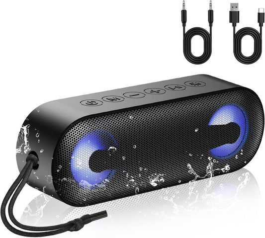 Portable Bluetooth Speaker Loud Stereo Sound