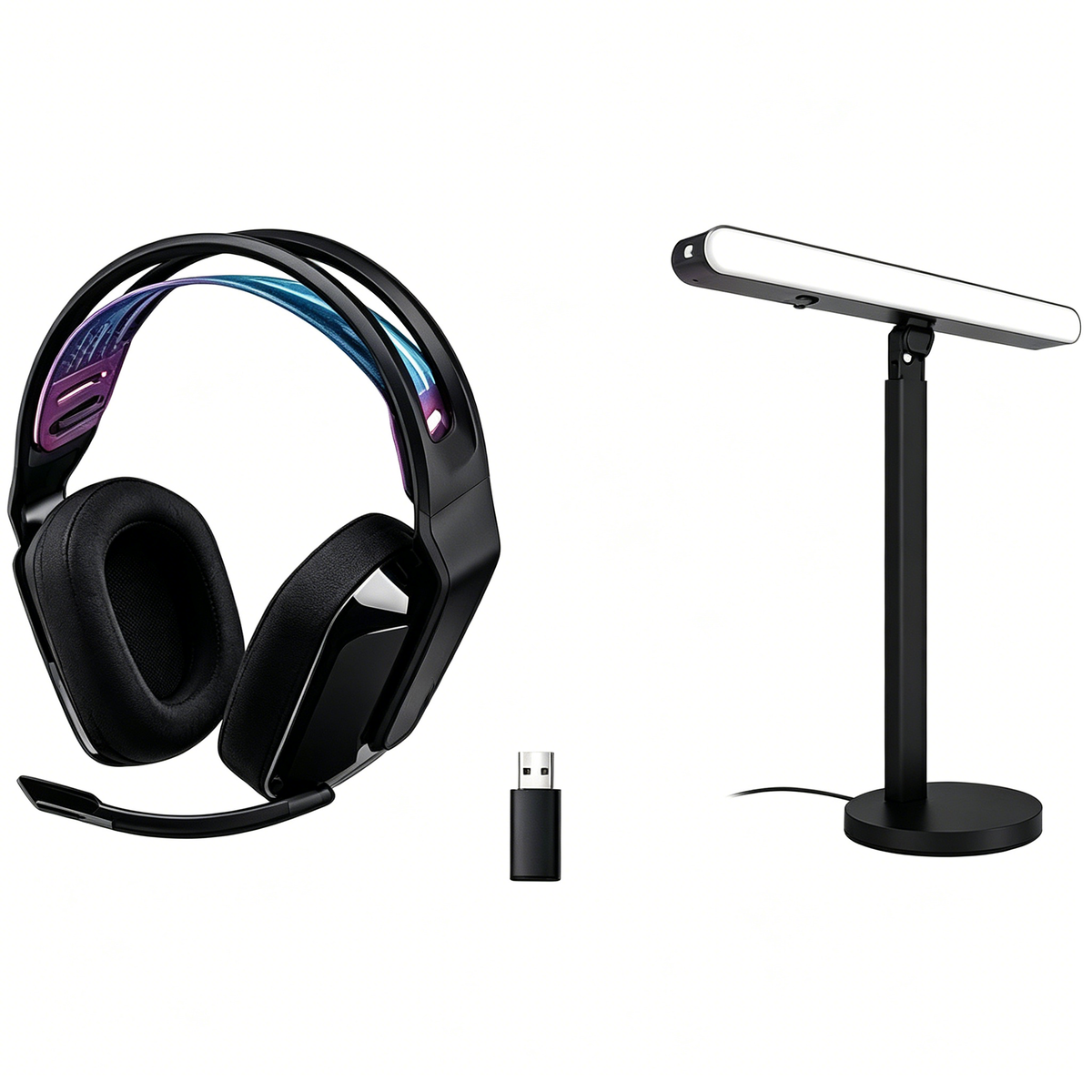 Wired Gaming Headset, with Flip to Mute Microphone