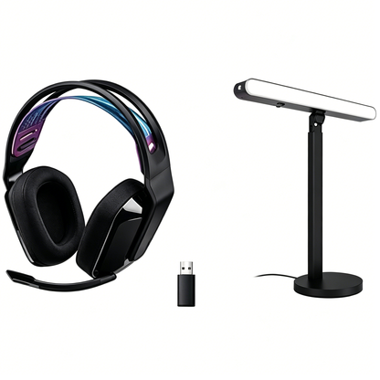 Wired Gaming Headset, with Flip to Mute Microphone