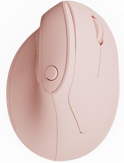 Ergonomic Mouse, USB+Bluetooth Dual Connection, Wireless Vertical Mouse