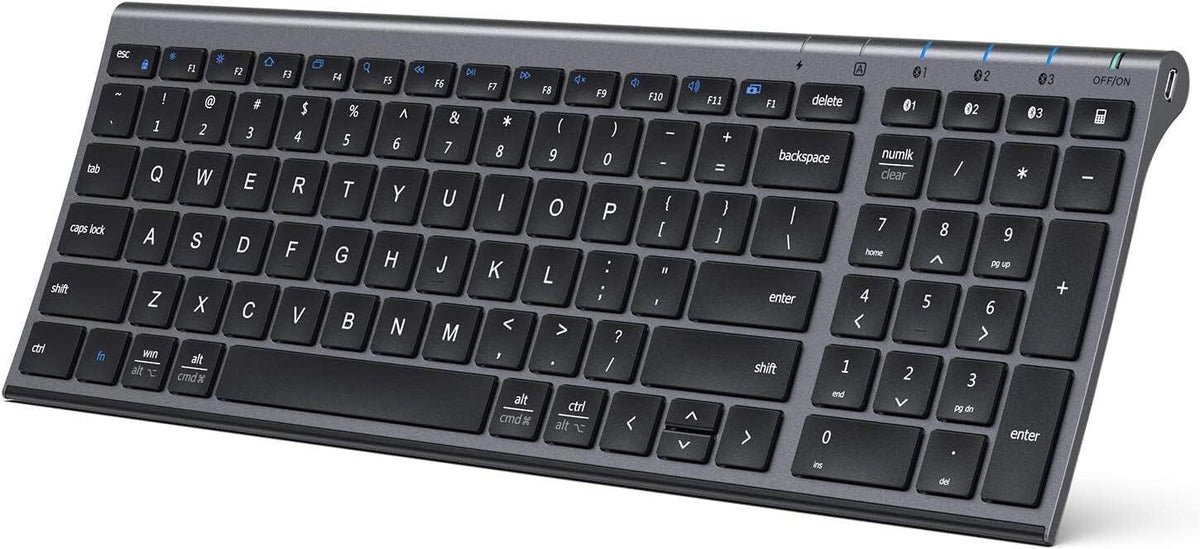 Bluetooth Keyboard, Universal Bluetooth 5.1 Wireless Keyboard