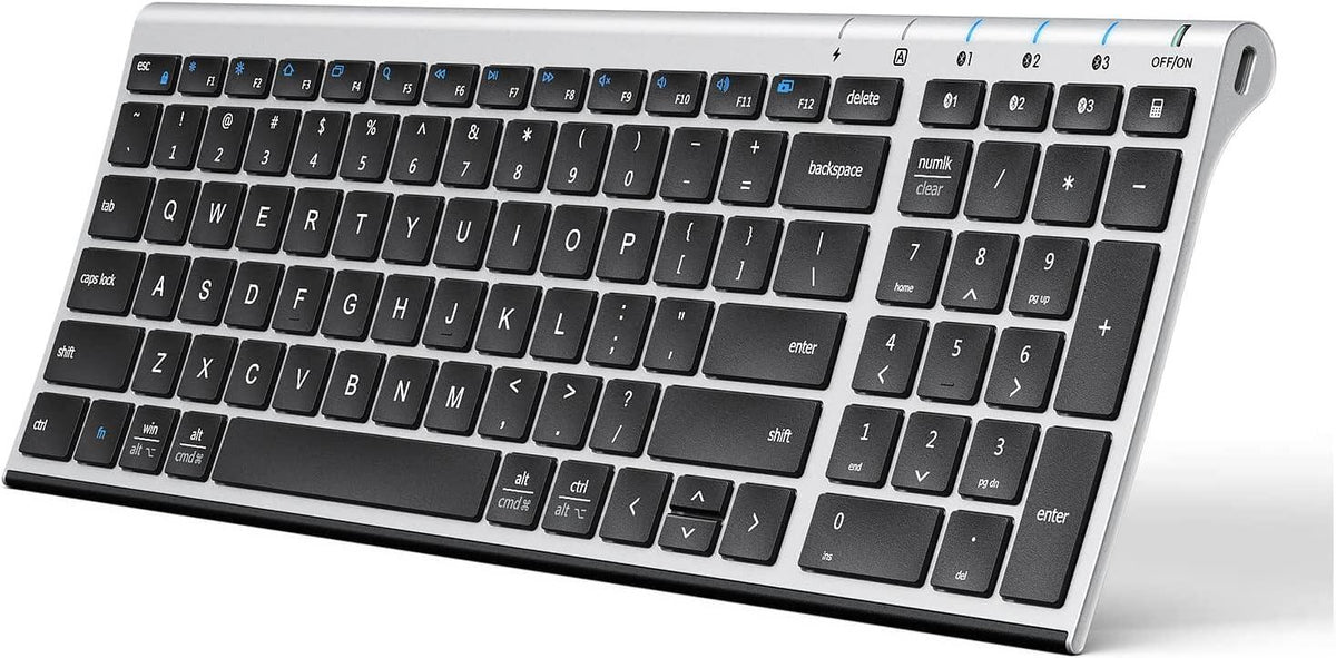 Bluetooth Keyboard, Universal Bluetooth 5.1 Wireless Keyboard