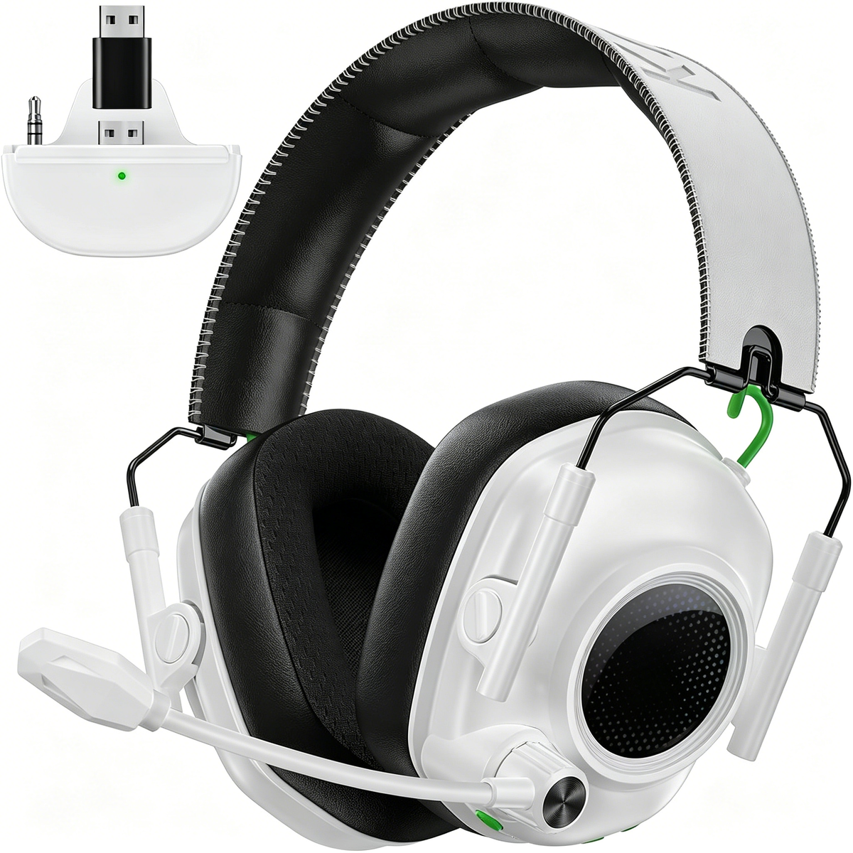 Wireless Gaming Headset with Noise Canceling Mic