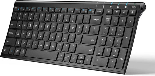 Bluetooth Keyboard, Universal Bluetooth 5.1 Wireless Keyboard