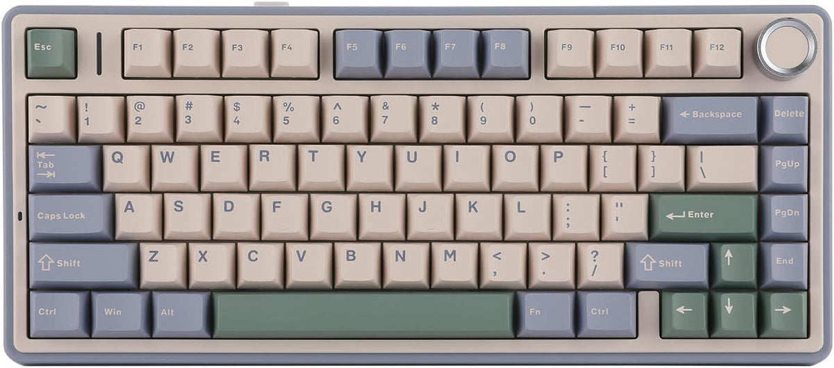 Mechanical Keyboard, 75% Wireless Hot Swappable Gaming Keyboard