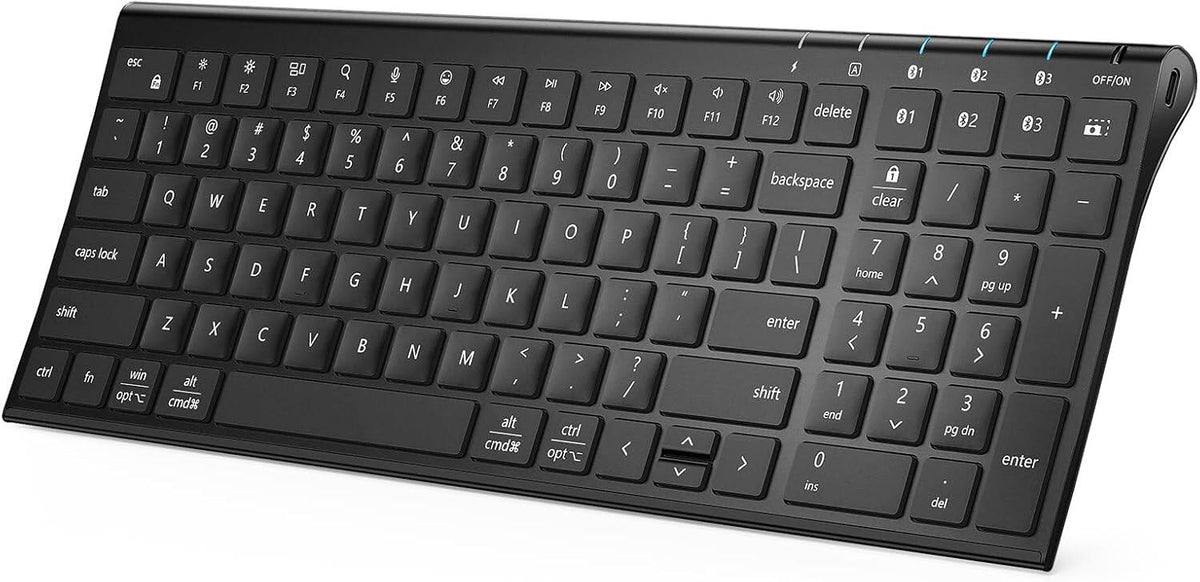 Bluetooth Keyboard for Mac, Multi-Device Wireless Keyboard