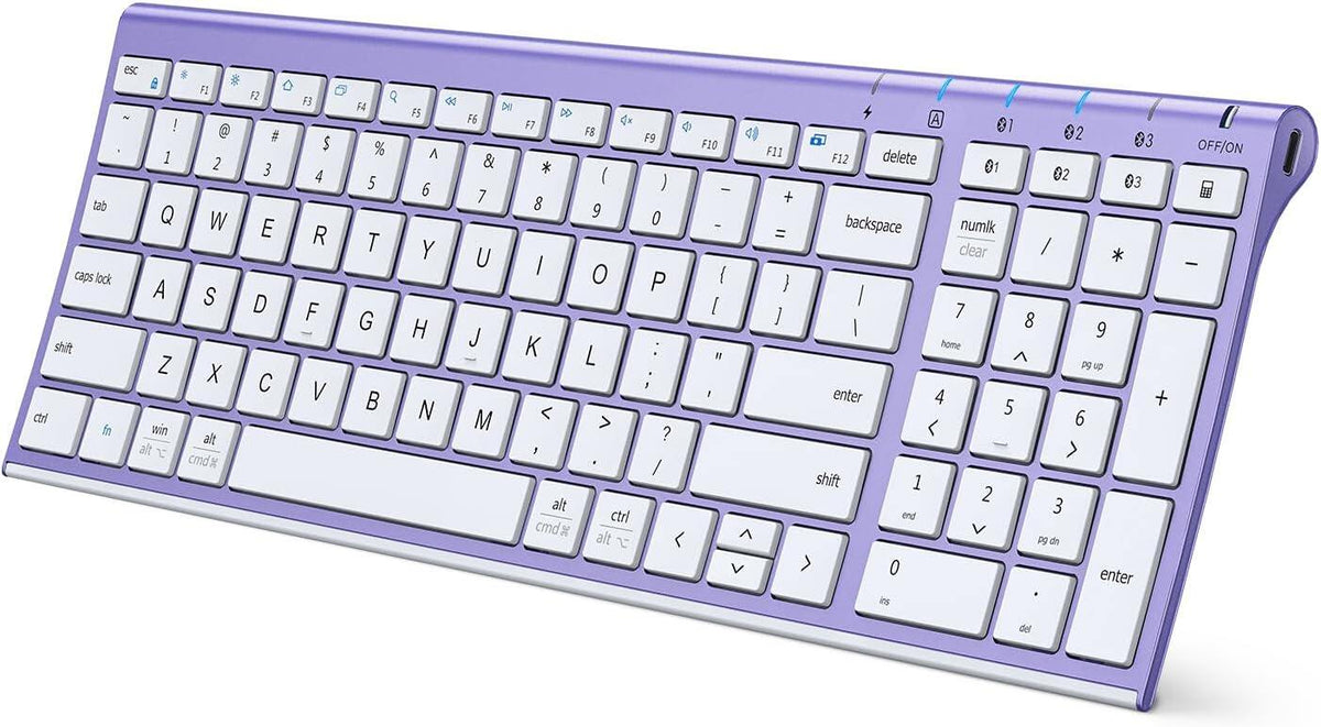 Bluetooth Keyboard, Universal Bluetooth 5.1 Wireless Keyboard