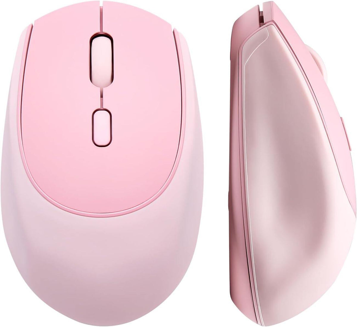 Wireless Mouse,Cute Silicone Noiseless Wireless Computer Mouse
