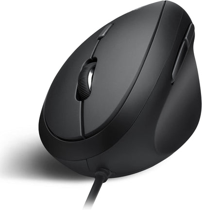 Bluetooth Portable Vertical Mouse - Wireless 3-in-1 Multi-Device Spec