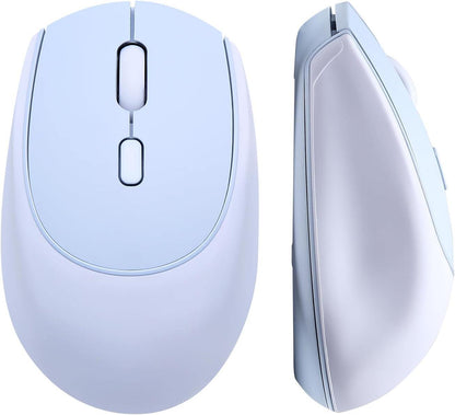 Wireless Mouse,Cute Silicone Noiseless Wireless Computer Mouse