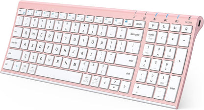 Bluetooth Keyboard, Universal Bluetooth 5.1 Wireless Keyboard